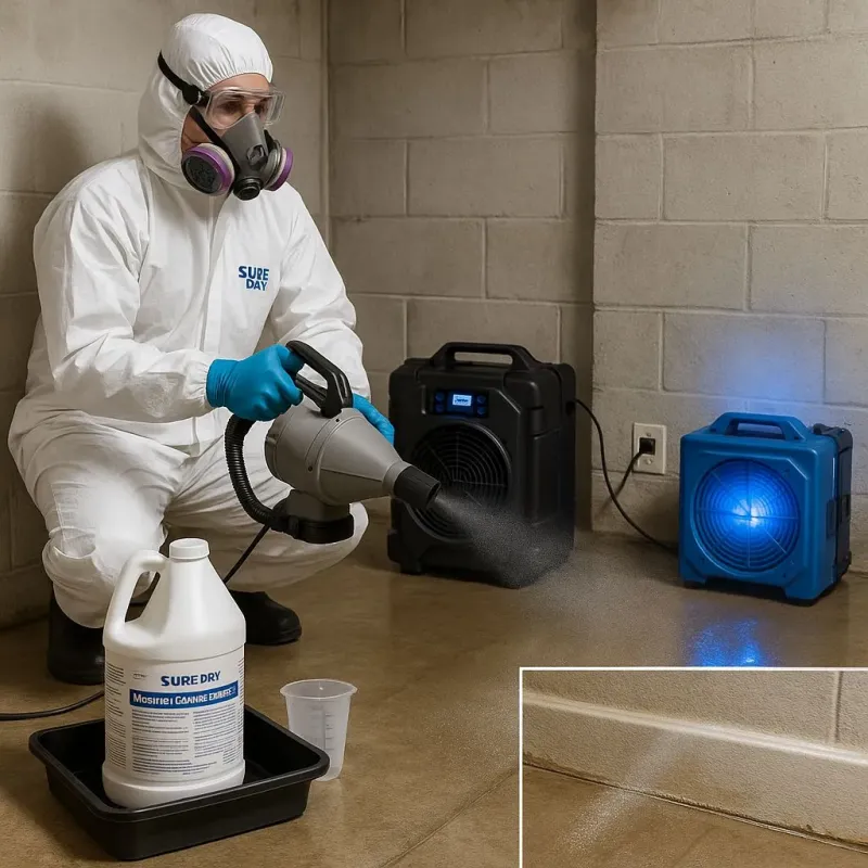 Sanitization and Odor Removal process in Lenape Heights, PA